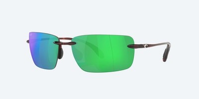 Costa Del Mar Gulf Shore Shiny Tortoise/Green Mirror 580P Polarized Sunglasses