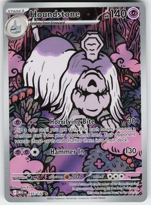 Houndstone 145/132 Me01: Mega Evolution Illustration Rare