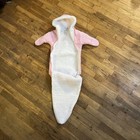 Vintage OshKosh Bigosh 0-9M Polyester Lined Embroidered Bunting Snowsuit Pink — photo 4