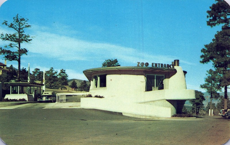 Thundergod House, Cheyanne Mountain, Colorado Springs, Co 1950’s Postcard