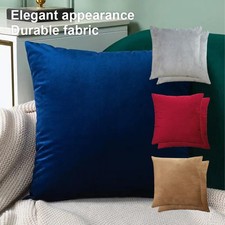 Plush Velvet Cushion Cover Sofa Pillow Case Soft Cushion Cover 16 18 20 22 24"