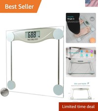 Digital Bathroom Scale for Body Weight, Precision Weighing Scale for Weight L...
