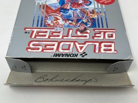 NES Nintendo - Blades of Steel Hockey - CIB Complete / Tested (Konami, 1988)