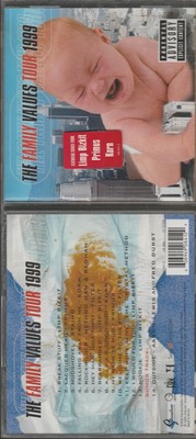 CD The Family Values Tour 1999 Limp Bizkit Primus Korn Method Man & Redman
