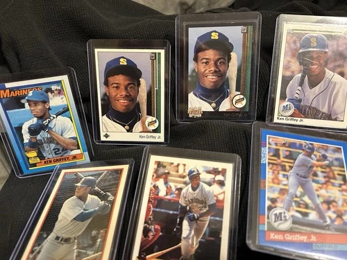Ken Griffey Jr Seattle Mariners MLB Baseball Cards Lot Topps Upper Deck 7