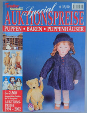 Tr&ouml;dler: Auktionspreise Puppen, B&auml;ren, Puppenh&auml;user 1994 - 2002 (120480)
