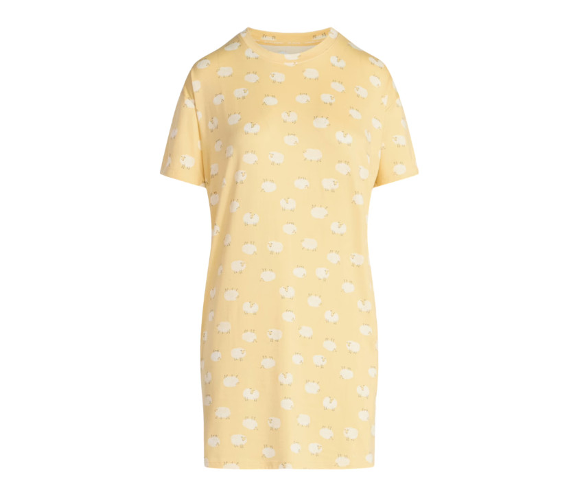Super Soft Pajamas Collection Pajama Size L/XL Yellow Sleepshirt Women's Pajamas