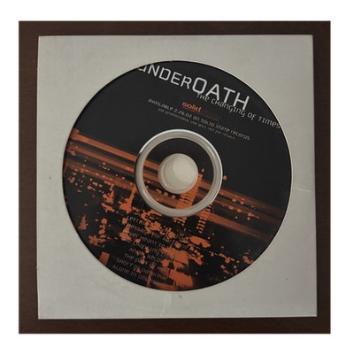 RARE PROMO Underoath The Changing of Times Metalcore Screamo CD