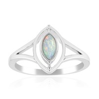 Cavill Silberring Damen 925 Sterlingsilber Mit 0,15Ct Australischem Opal-