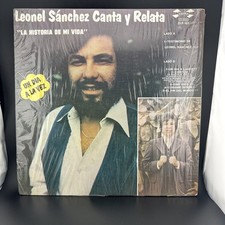Leonel Sanchez Canta y Relata “La Historia De Mi Vida” ZLP-101 Vinyl LP