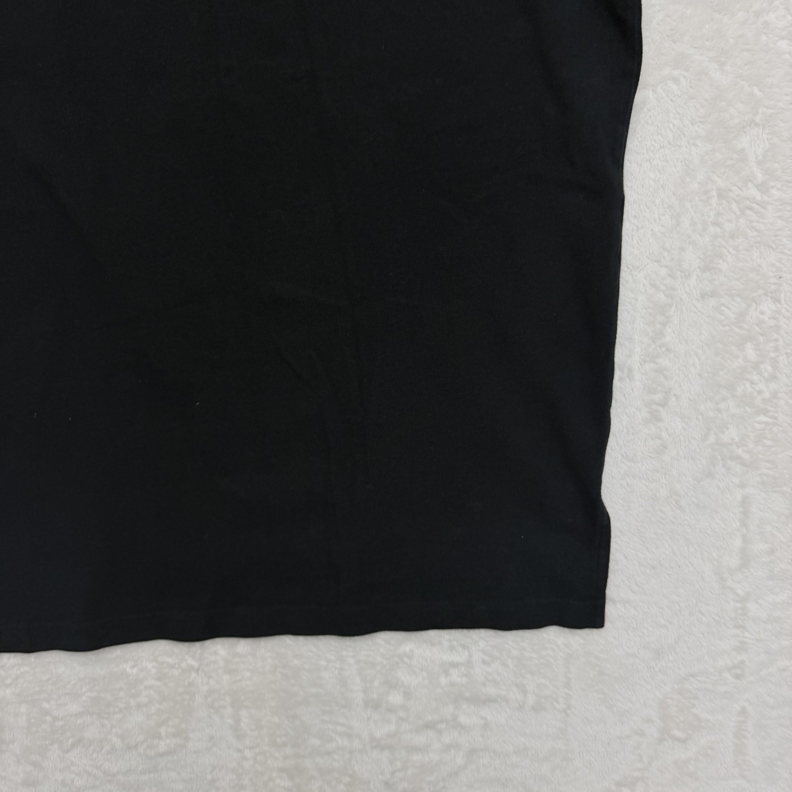 Ralph Lauren Polo Shirt Mens Medium Black Big Pony 3 Logo Cotton Pique thumbnail 12