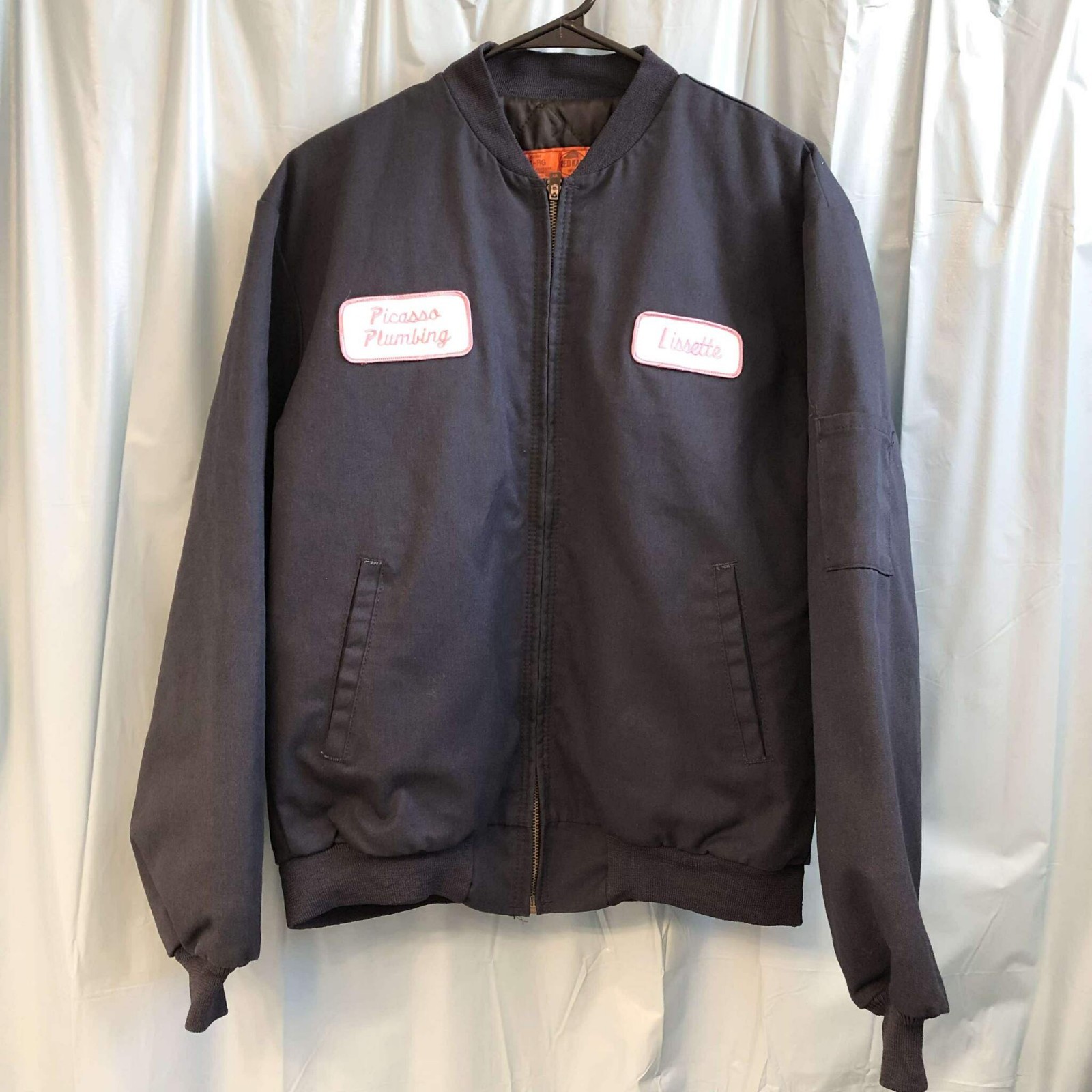 Red Kap Work Jacket Picasso Plumbing Navy M-RG JT38HV5 Unise