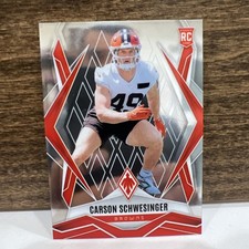 Carson Schwesinger 2025 Panini Phoenix #201 Cleveland Browns