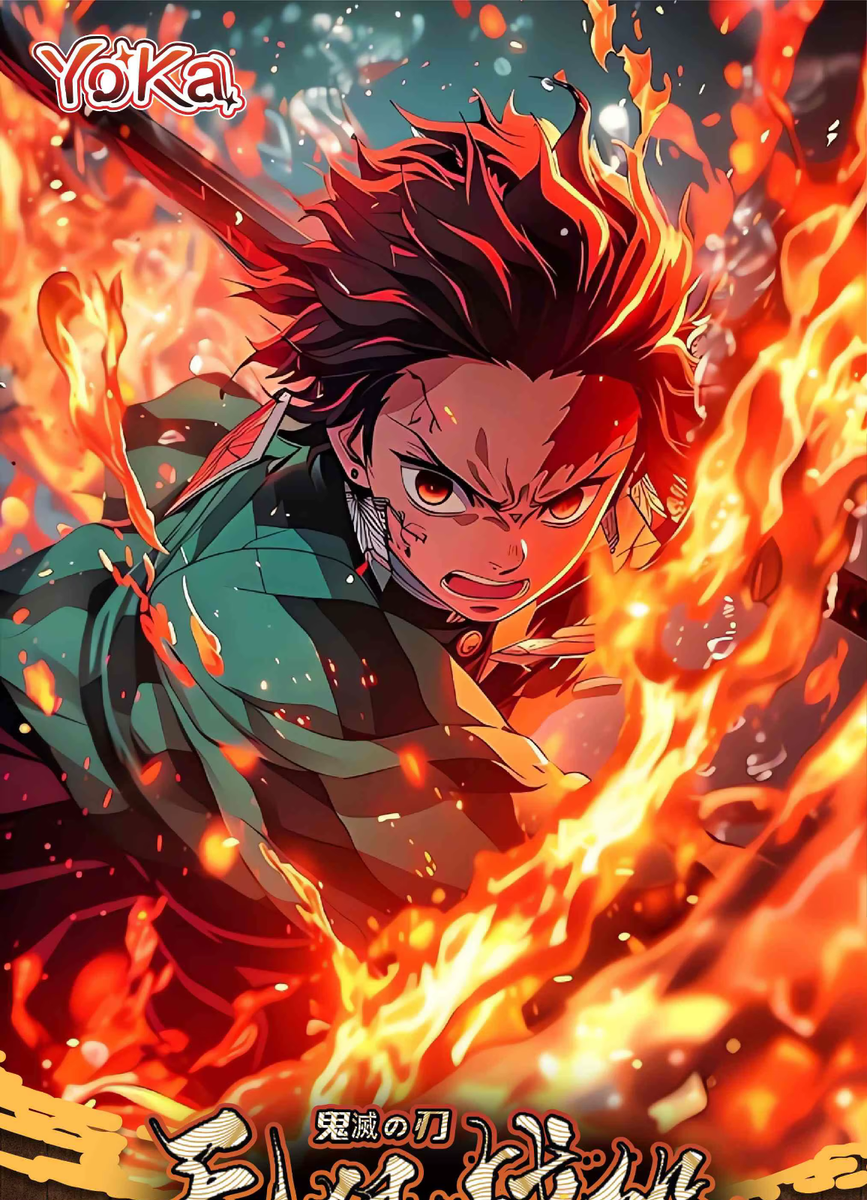 Demon Slayer x Pokemon 13 Pack Booster Box Premium Trading Card's