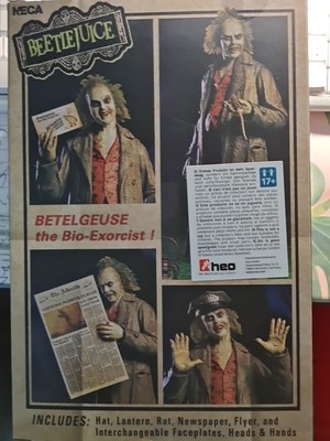 Neca Beetlejuice 1988 Ultimate Action Beetlejuice: Reiseleiter Dieexorzist-figur