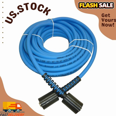 #ad Kink Resistant Pressure Washer Hose 1 4quot; 50ft 3100 PSI $50.49