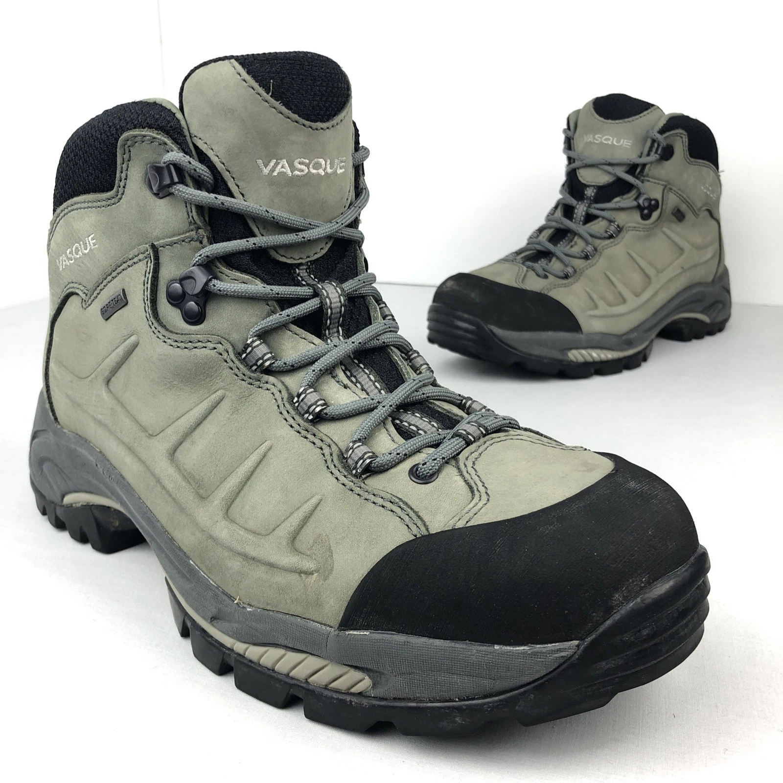 Vasque Caldera GTX Leather Hiking Boots Men’s Size 11M Waterproof GUC Grey
Opens in a new window or
