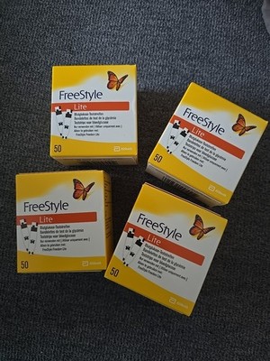 Freestyle Lite Teststreifen, 200 Stück, MHD 31.03.2027