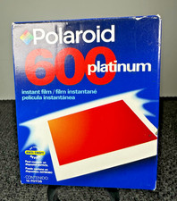   NOS - POLAROID TYPE 600 COLOR PLATINUM FILM PACK - In Sealed Box  P246