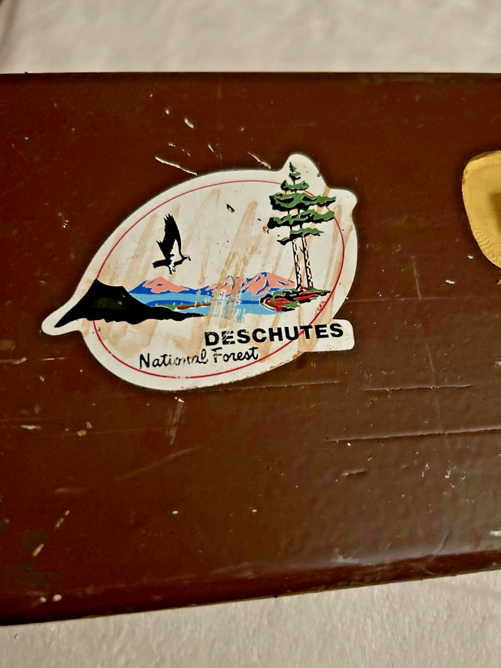 Used Wood Sign vintage SINK CREEK - Deschutes National Forest HEAVY 30 X 5 1/2 WOOD ...