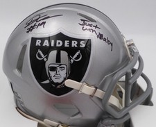 DJ D.J. Turner Signed Raiders Mini Helmet 