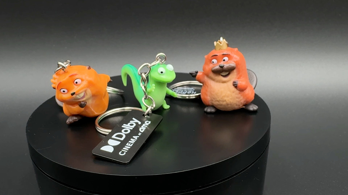 🦎Hoppers AMC Dolby Keychain OR Cup Toppers Exclusive King George