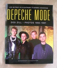 Depeche Mode 1985-1987 Didi Zill Photos Buch Schwarzkopf Erstausgabe 2004 rar
