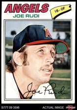 1977 Topps #155 Joe Rudi Angels 3 - VG