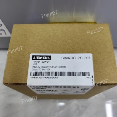 New Siemens 6ES7307-1KA02-0AA0 6ES7 307-1KA02-0AA0 SIMATIC S7-300 Power Supply