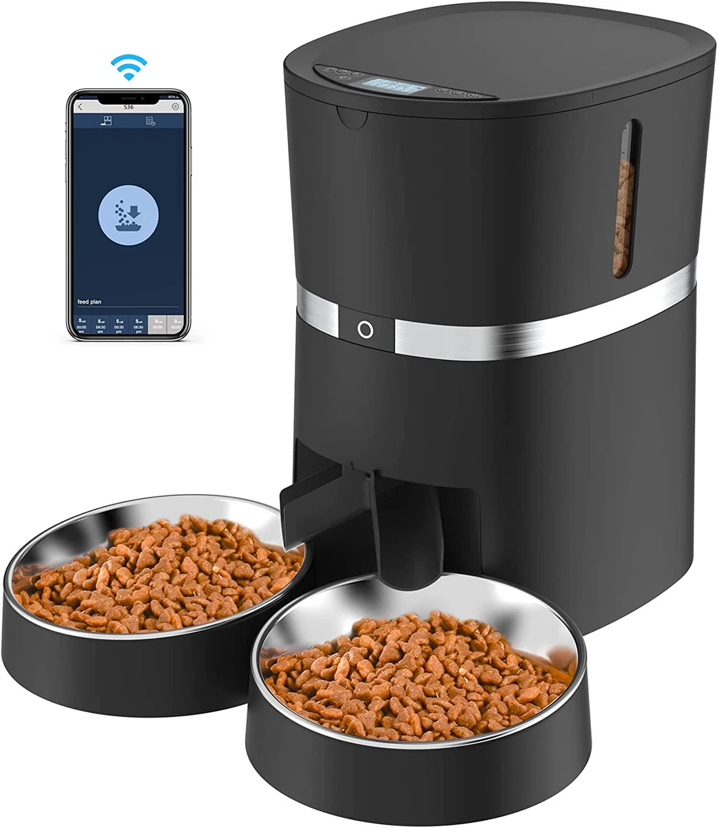 Automatic Cat Feeder, WiFi Enabled Smart Pet Feeder for Cats