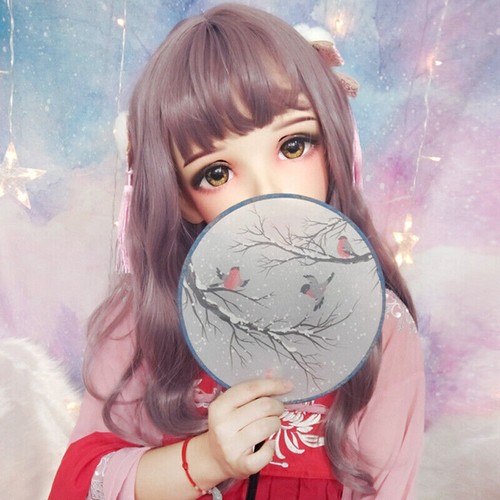 Kigurumi Resin Animated Mask Female Crossdresser Head Shell Transgende Cosplay - Picture 8 of 15