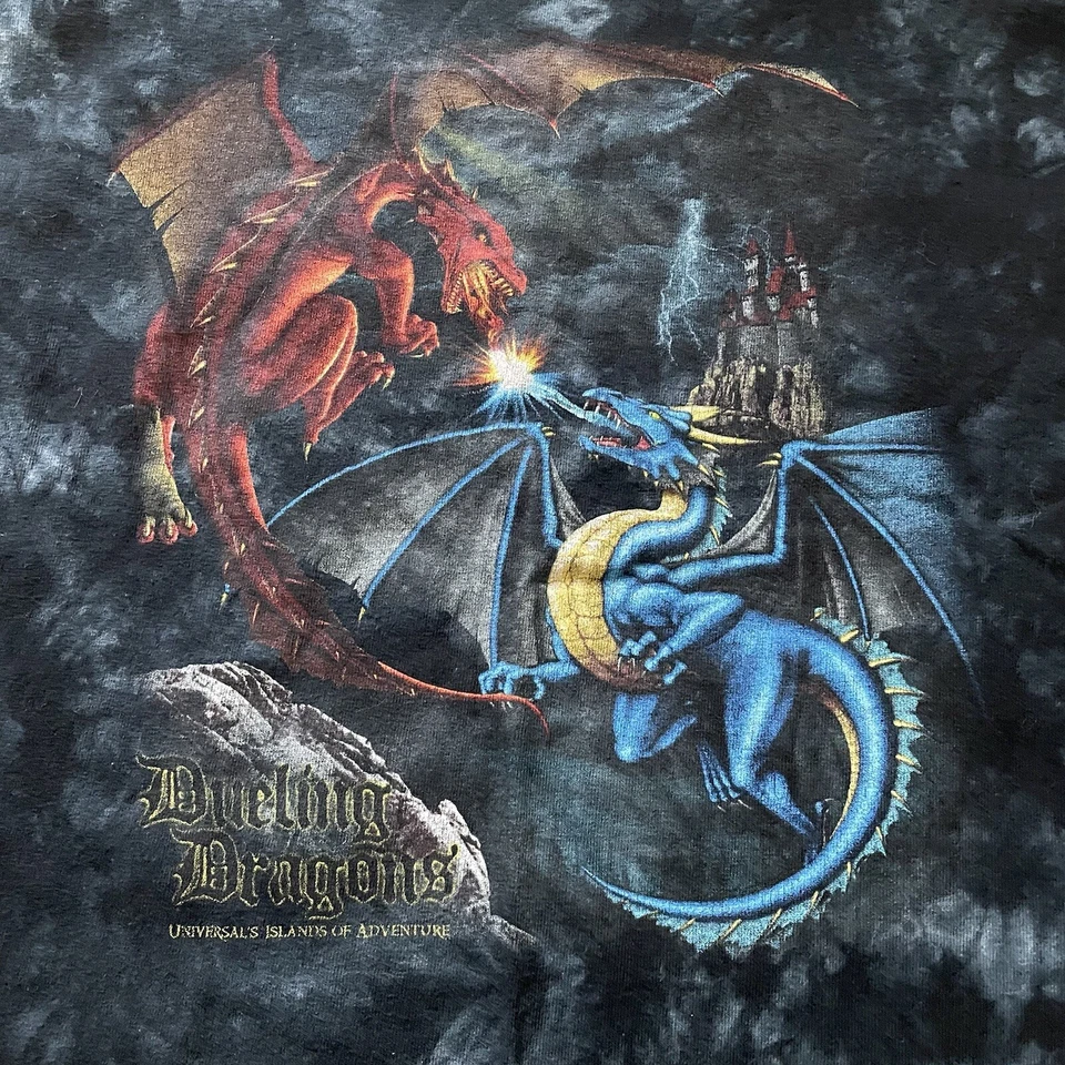 Dueling Dragon Universals Islands of Adventure tShirt - Imagem 2 de 4
