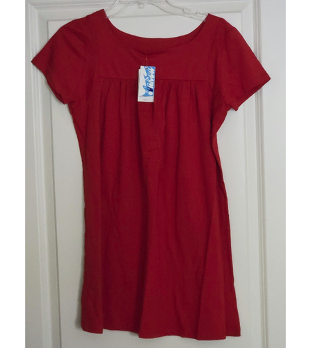 Soaked Cotton Swimsuit Cover Up Size S - Small Color Red