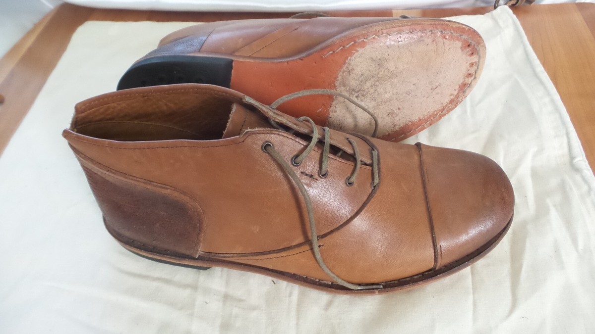 Timberland Boot Company 10528 Leather Lace up Cap toe Shoes 