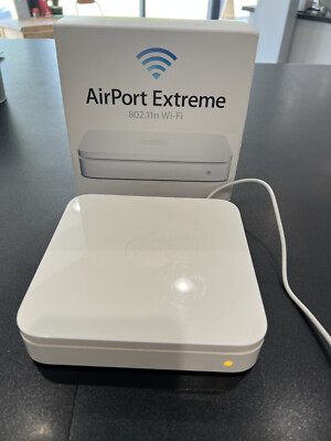 Apple AirPort Extreme 802.11n WiFi Model A1408 Good Condition Tested Working