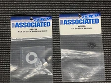 Team Associated 1/8 RC Nitro Buggy RC8 89134 Clutch Shoe & 89158 Clutch Springs