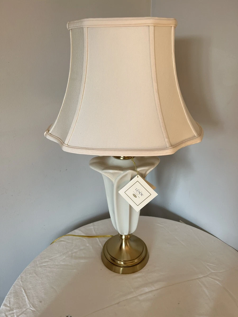 Lenox table sale lamps by quoizel