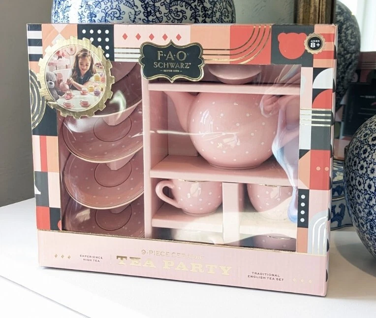 Ceramic tea cheap party set