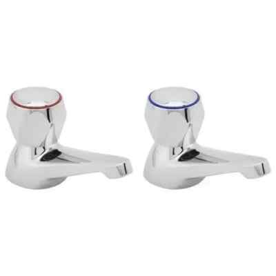 Deva Profil Badewannenarmaturen Paar - chrom - VR102 waren DCM102