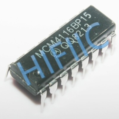 1PCS MCM4116BP15 16,384 BIT DYNAMIC RANDOM ACCESS MEMORY DIP16