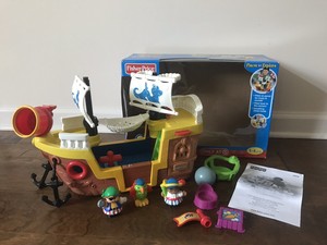 fisher price little people pirate ship