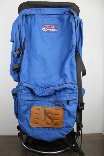 Vintage Jansport Blue External Frame 