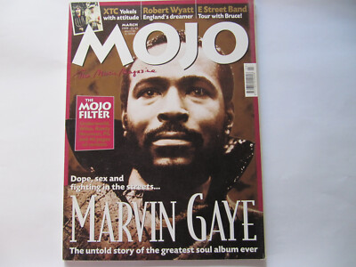 MOJO MAGAZINE  - MAR 1999 - MARVIN GAYE XTC ROBERT WYATT E STREET BAND -
