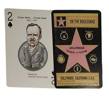 Orson Wells Citizen Kane Card Hollywood Movie for Collage Junk Journal Scrapbook