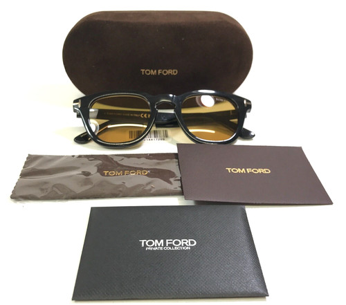 Tom Ford Sunglasses TF1045-P 63E Private Collection Real Horn Brown Thick Rim