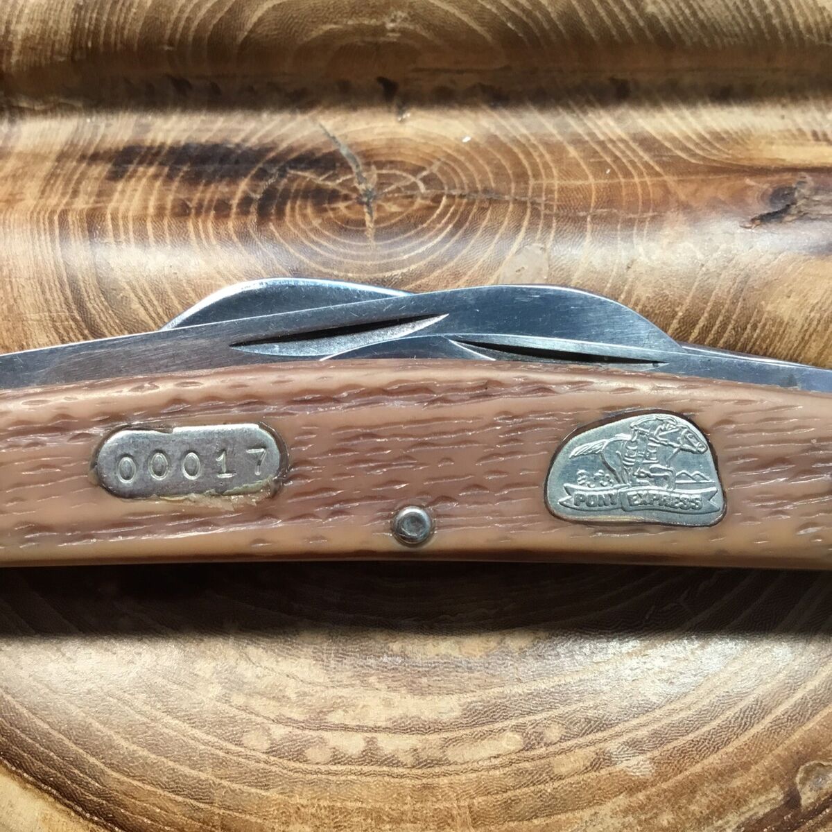 VINTAGE *RARE* 1977 BOKER USA #00017 4 BLADE VINTAGE *RARE* 1977 BOKER USA #00017 4 BLADE