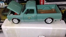 HOLLEY SPEED SHOP 1967 CHEVROLET C-10 PICKUP TRUCK 1:18 GREEN ACME A1807204 GMP