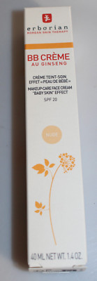 Erborian BB Cream au Ginseng Nude 40ml SPF 20 Korean Skin Therapy Baby Skin Effe