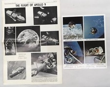 NASA - Apollo 9 Collection Of Memorabilia Lot Of 2 