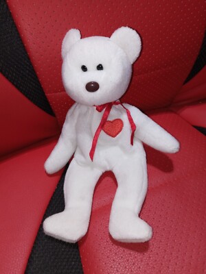 Ty Valentino Bear Beanie Baby 1993 no tags plush toy animal